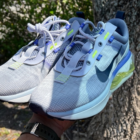 Nike Air Max 2021 Men's Shoes Ghost/Ashen Slate/Obsidian Mist/Obsidian Casual - Picture 2 of 14